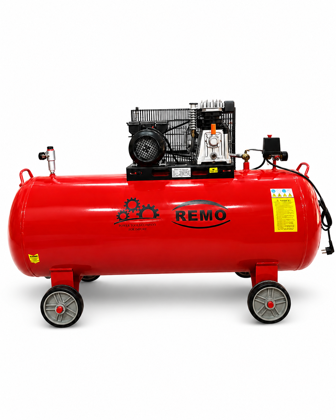 كمبروسر 300 لتر 4ح احمر REMO