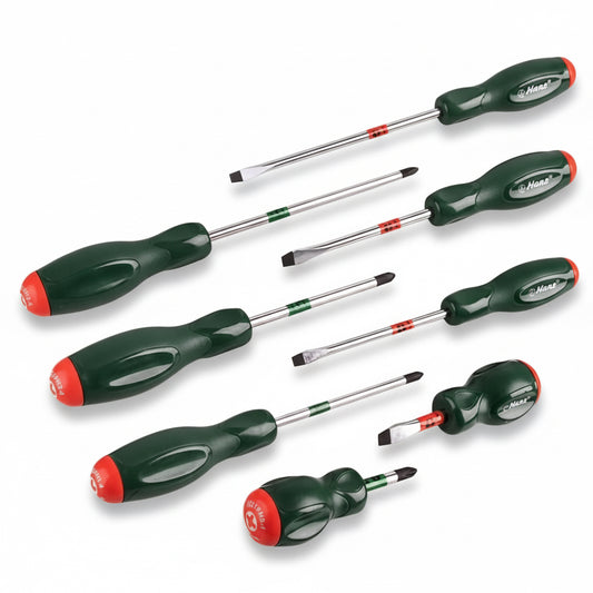 طقم مفك عادة وصليبة 8ق  HANS