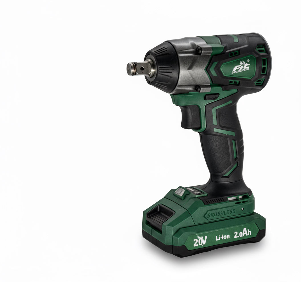 دريل بطارية 1/2بوصة 20 فولت +2بطارية 350نيوتن FIT