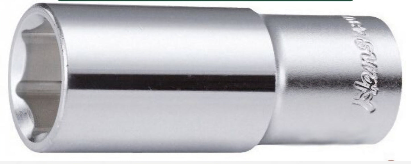 لقمة مسدسة طويلة 14مم يد 1/2" HANS