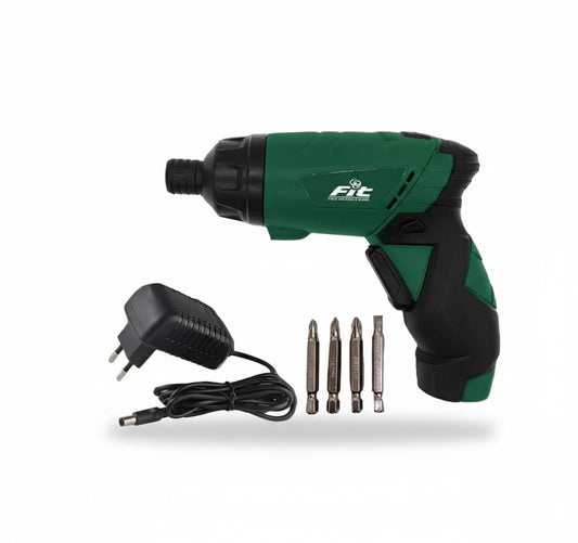 مفك بطارية 3.6فولت+4لقم FIT