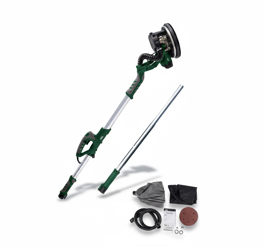 ماكينة صنفرة حوائط دائرية 9"سرعات 820وات ليد بشفاط FIT