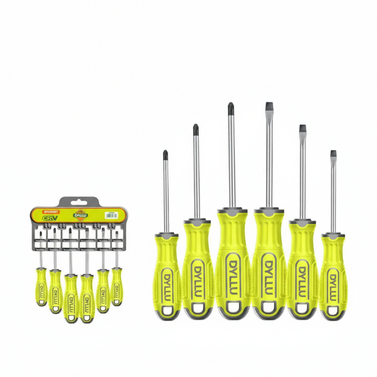 طقم مفك 6قطعة يد كاوتش DYLLU