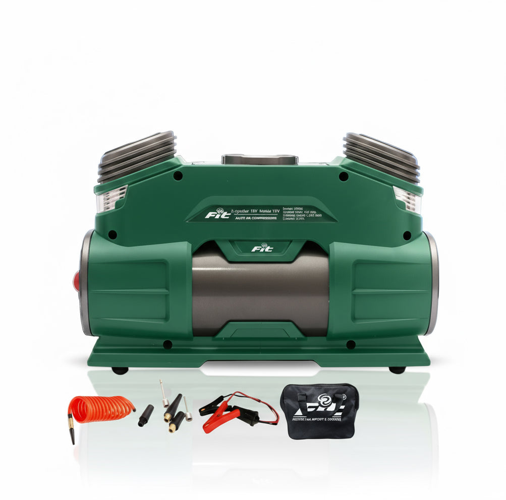 كمبروسر ولاعة 2بستم موديل FIT M1367