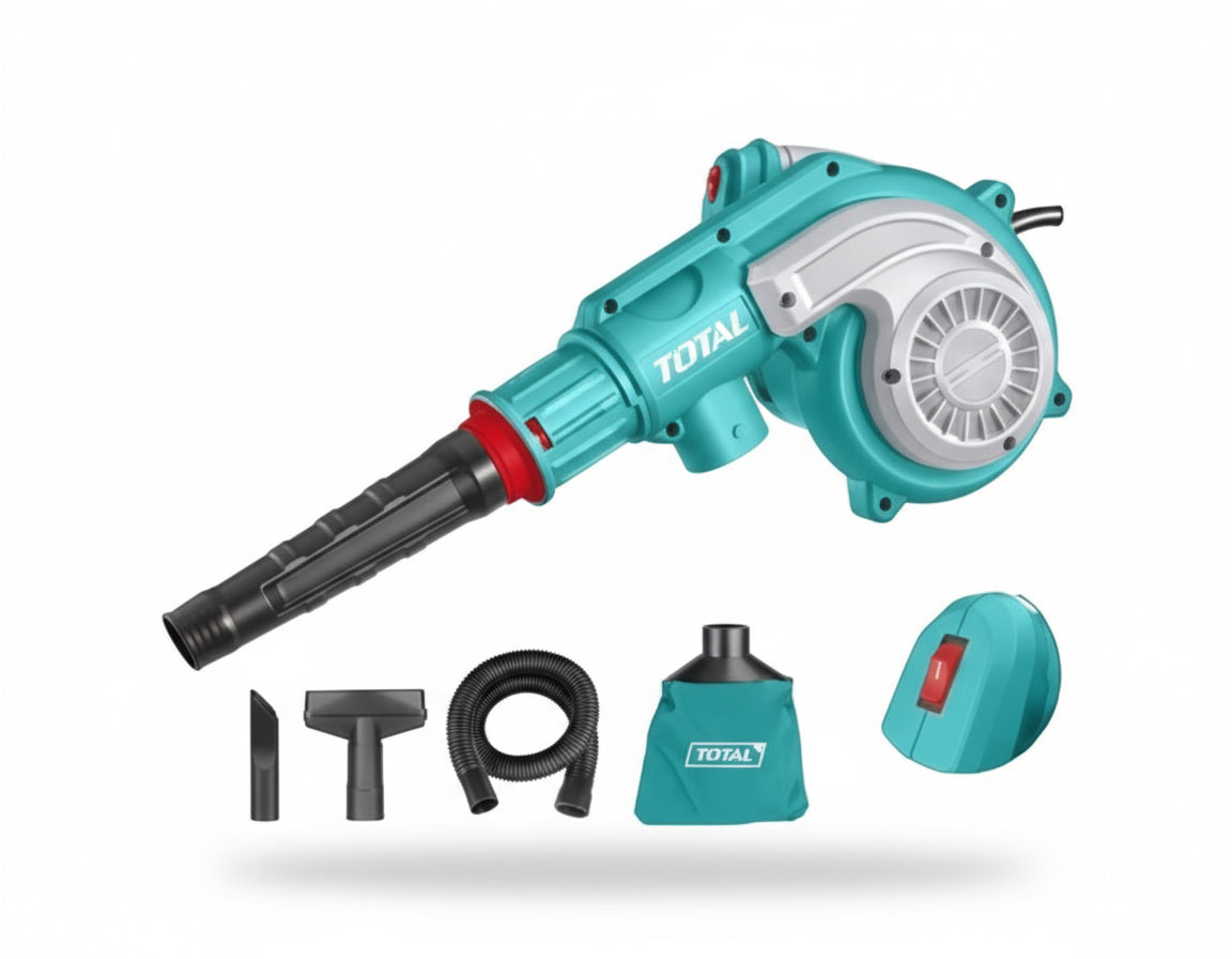 بلاور مكنسة 800 وات سرعات بالملحقات TOTAL