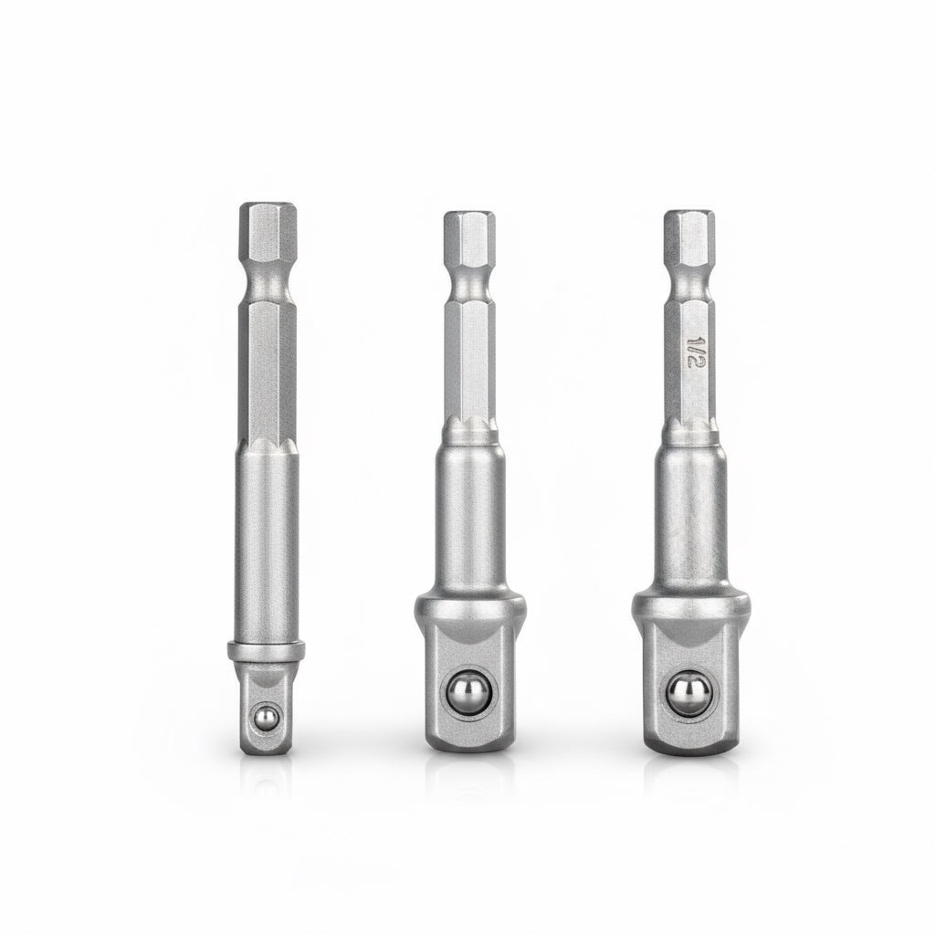 طقم ادبتر شنيور 3ق 1/4و3/8و1/2بوصة TOTAL