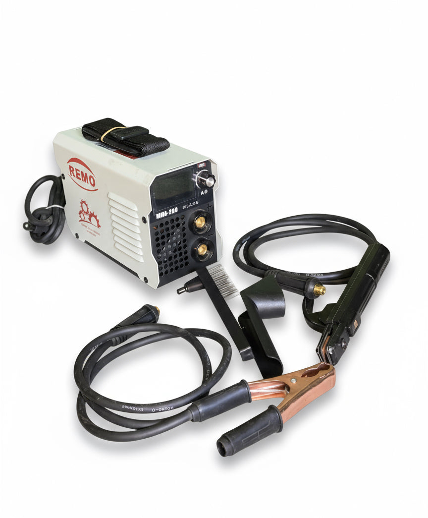 ماكينة لحام كارته 200 امبير مينى رمادى REMO