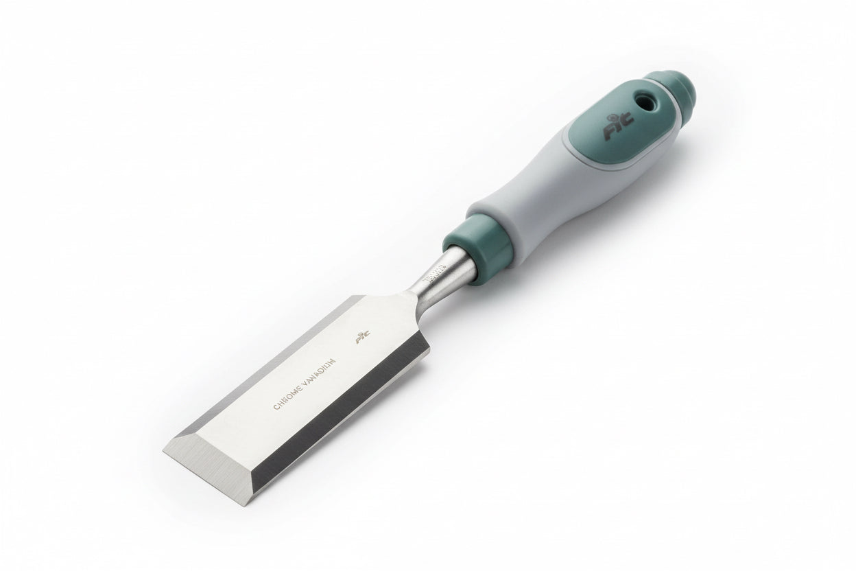 ازميل نجار 38مم خدمة شاقة يد 2لون FIT