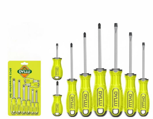 طقم مفك 8قطعة يد كاوتش DYLLU