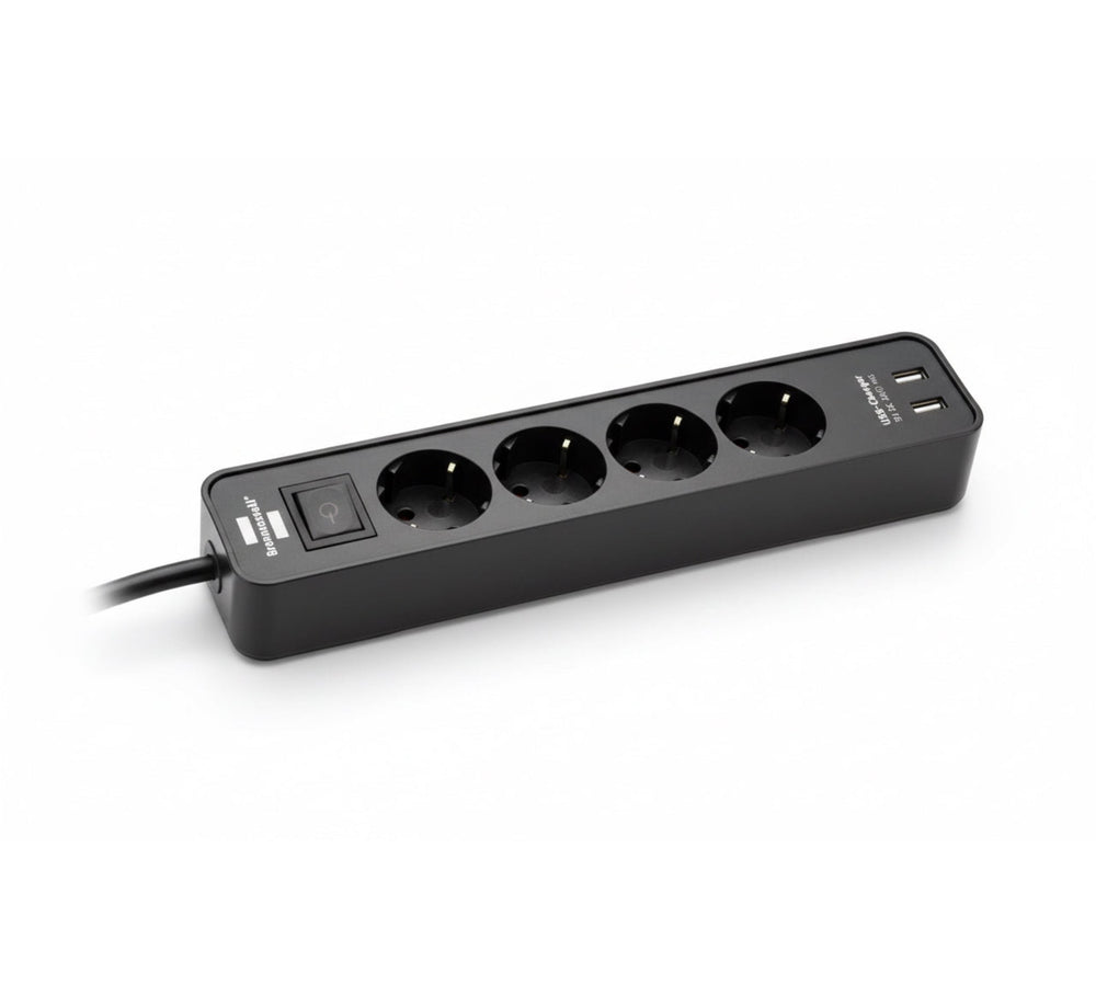 مشترك كهرباء 4 فتحة + 2 USB سلك 1.5متر BRENNENSTUHL