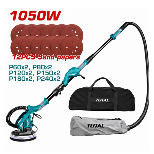 ماكينة صنفرة حوائط دائرية 9"سرعات 1050 وات TOTAL