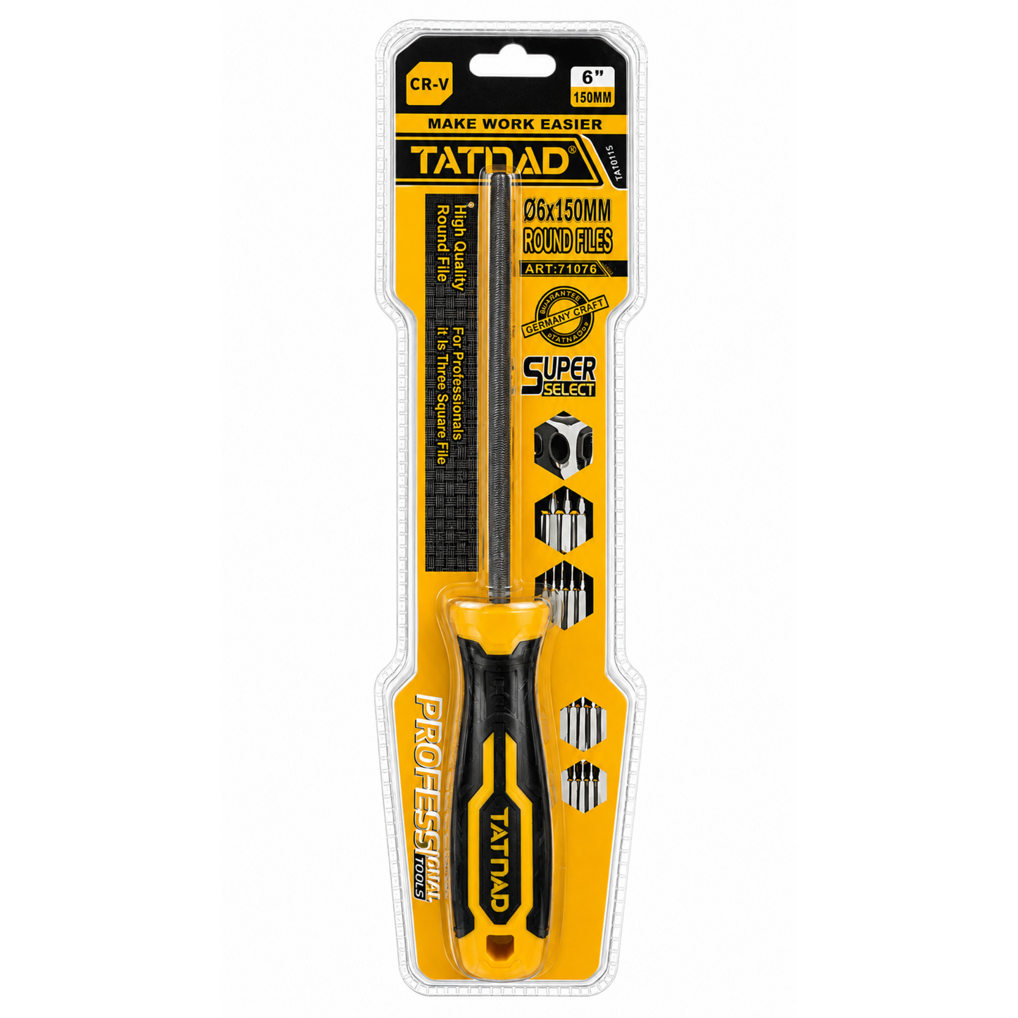 مبرد ديل فار 6 بوصة TAT