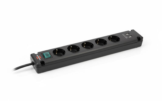 مشترك كهرباء 5 فتحة + 2 USB سلك 3متر BRENNENSTUHL