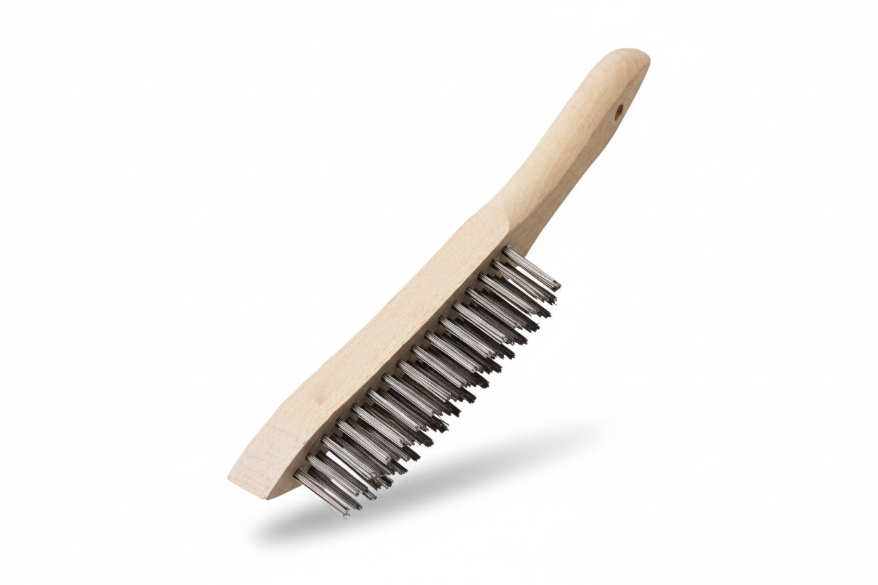 فرشة سلك يدوى ٥ صف يد خشب TAT