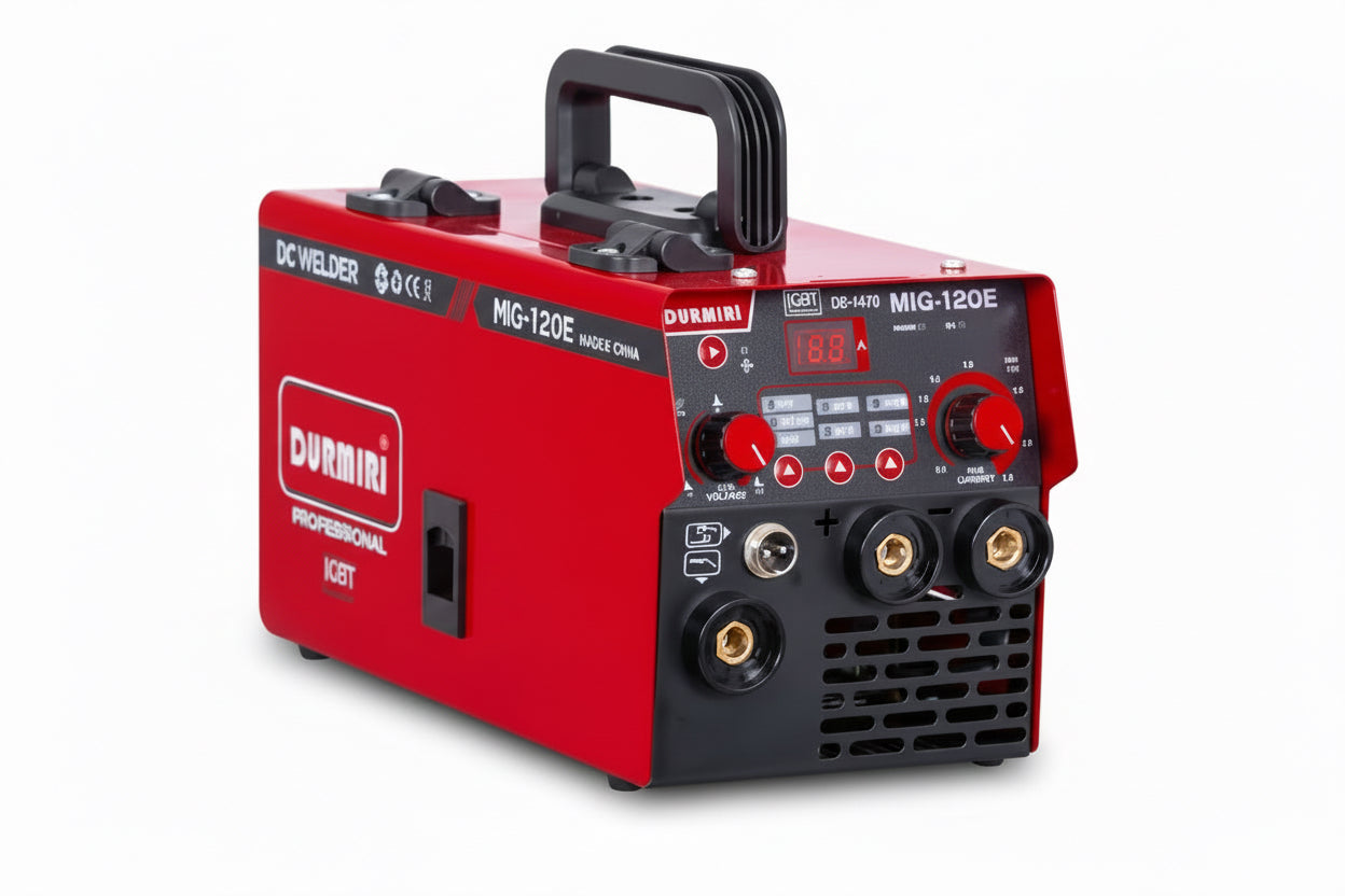 ماكينة لحام CO2 انفرتر 120 امبير بكرة 1 كيلو 220فولت DURMIRI