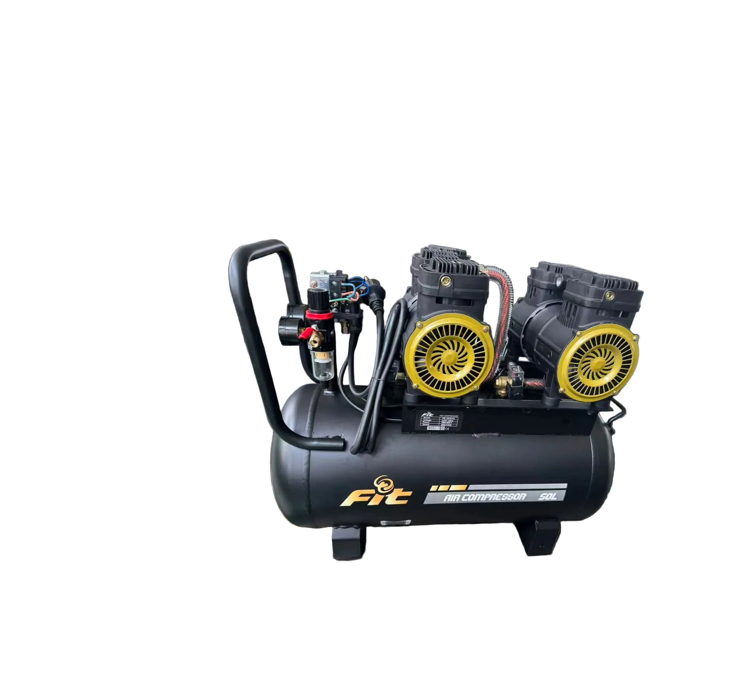 كمبروسر كاتم 50 لتر 2 هيد 2800 وات FIT