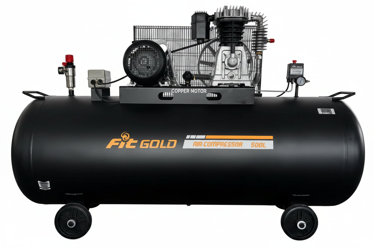 كمبروسر 500 لتر 5.5 حصان 2فاز نحاس FIT GOLD